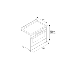 Варочный центр BERTAZZONI PRO96L1ENET