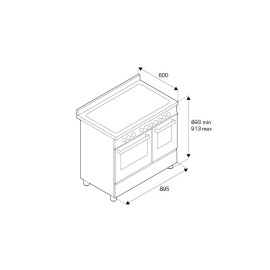 Варочный центр BERTAZZONI PRO95I2ENET