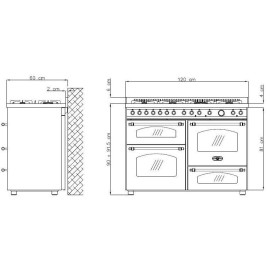 Варочный центр LOFRA PG126SMFET+DMFT/2AEO