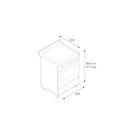 Варочный центр BERTAZZONI PRO604MFESNET