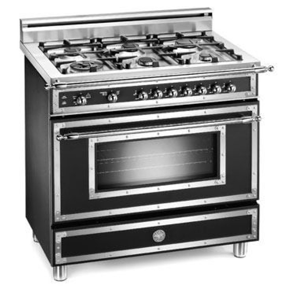 Комбинированная плита BERTAZZONI h36 6 mfe ne n/rame