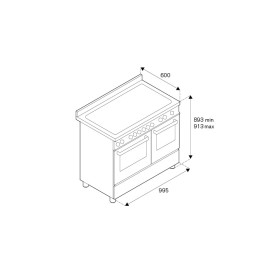 Варочный центр BERTAZZONI PRO105I2EROT