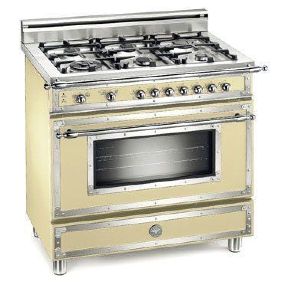 Комбинированная плита BERTAZZONI h36 6 mfe cr n/inox