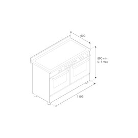 Варочный центр BERTAZZONI PRO906HYBSXT