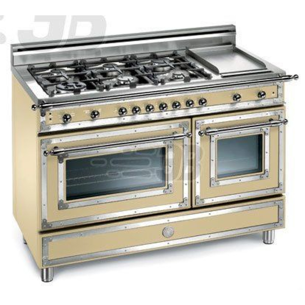 Комбинированная плита BERTAZZONI h36 6 mfe cr n/rame