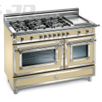 Комбинированная плита BERTAZZONI h36 6 mfe cr n/rame