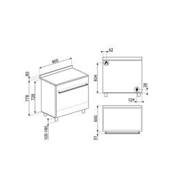 Варочный центр SMEG SUK91MFX9