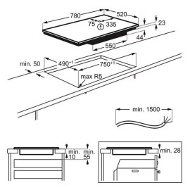 Варочная поверхность ELECTROLUX EIS82453