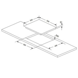 Варочная поверхность DELONGHI ELETTRA 4B2P CR