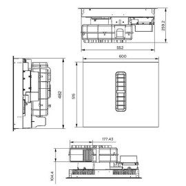 Варочная поверхность MAUNFELD MIHC604SF2BK