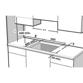 Варочная поверхность HOTPOINT-ARISTON HGS 62F/BK