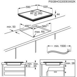 Варочная поверхность ELECTROLUX EIS67453