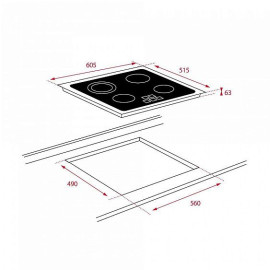 Варочная панель TEKA TZ 6420(40239020)