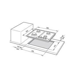 Варочная поверхность DELONGHI IF 46.1 ASV GUD