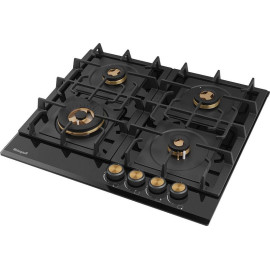 Варочная поверхность WEISSGAUFF HGG 641 BV Volcano Burner Nano Glass