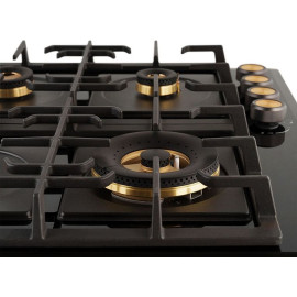 Варочная поверхность WEISSGAUFF HGG 641 BV Volcano Burner Nano Glass