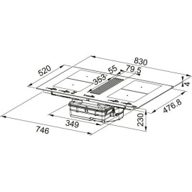 Варочная поверхность FRANKE FMY 8391R HI (340.0705.335)