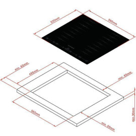 Варочная поверхность KUPPERSBERG ICS 644