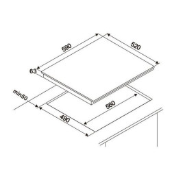 Варочная поверхность DELONGHI ELETTRA 4B1P CR