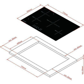Варочная поверхность KUPPERSBERG ICS 804