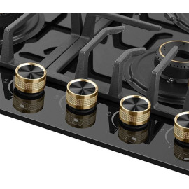 Варочная поверхность WEISSGAUFF HGG 644 BG Premium Brass