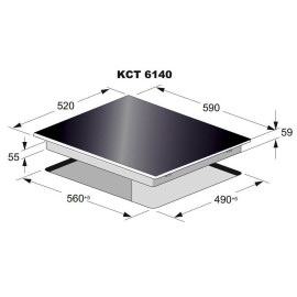 Варочная поверхность KAISER KCT 6140 FI