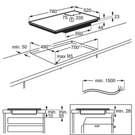 Варочная поверхность ELECTROLUX EIS87583