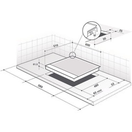 Варочная поверхность DE DIETRICH DPE7620XF
