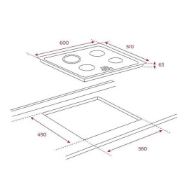 Варочная панель TEKA TB 6415(40239042)