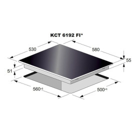 Варочная поверхность KAISER KCT 6192 FI Em