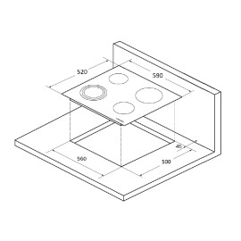 Поверхность KUPPERSBERG ICS 604 GR