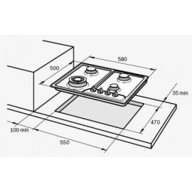 Варочная поверхность DELONGHI ANF 46 PRO RUS