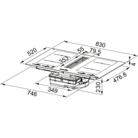 Варочная поверхность FRANKE FMA 8391R HI (340.0705.336)