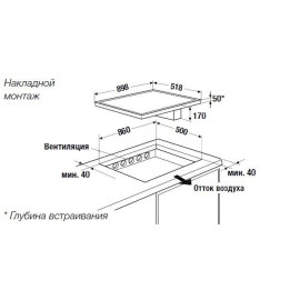 Варочная поверхность KUPPERSBUSCH KMI 9800.0 SR Silver Chrome