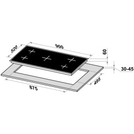 Варочная поверхность MAUNFELD CVI905SFBK Inverter