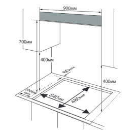 Газовая поверхность AVEX HM 9554 RY