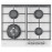 Газовая панель WEISSGAUFF HGG 641 WG