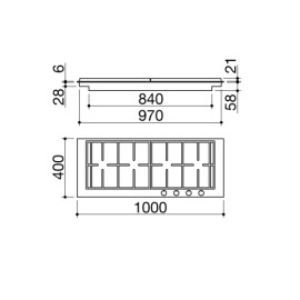 Варочная поверхность BARAZZA 1PBF104