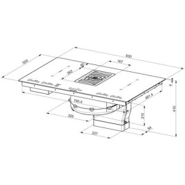 Варочная поверхность Faber GALILEO BK GLASS A830