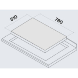 Варочная поверхность FALMEC PIANO INDUZIONE 78x51 P01F7851.00#ZZZN400F
