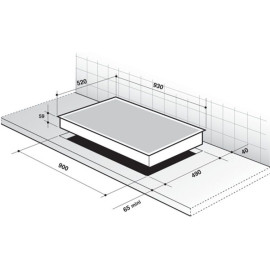 Поверхность DE DIETRICH dti 1049 x