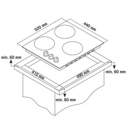 Варочная поверхность SIMFER H45V35B555