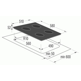 Поверхность GORENJE ict 621 ac