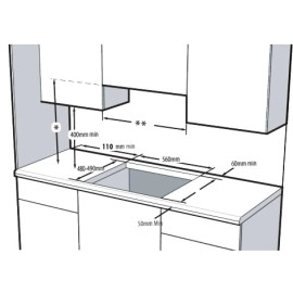Варочная поверхность HOTPOINT-ARISTON HG 62FD/BK