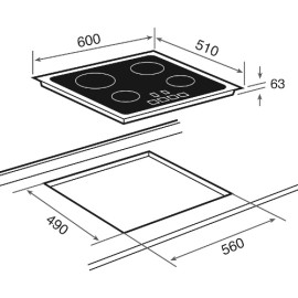 Варочная панель TEKA TB 641.2 (10210107)