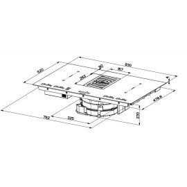 Поверхность FABER GALILEO BK GLASS NG A830