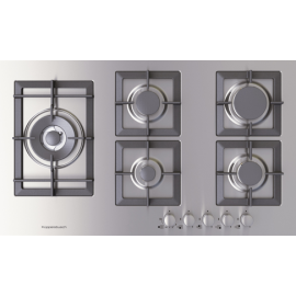 Газовая варочная панель KUPPERSBUSCH GMS 9651.0 E стальная рамка