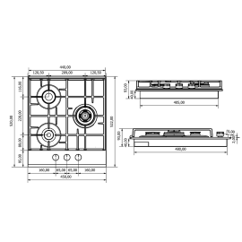 Варочная поверхность KUPPERSBERG FQ 42 B
