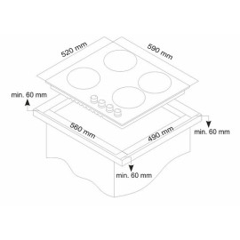 Варочная поверхность SIMFER H60V41W516