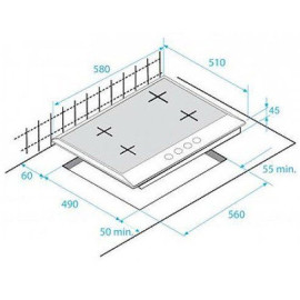 Варочная панель BEKO HIAW 64225 SX